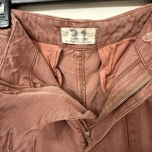 We The Free Pink Straight Leg Pants